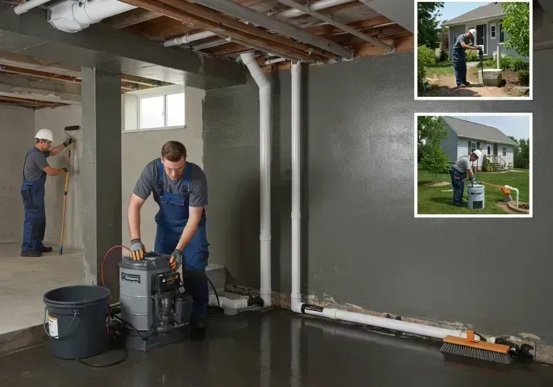 Basement Waterproofing and Flood Prevention process in Edgartown, MA